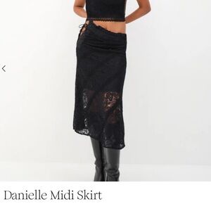 For love and lemons midi skirt